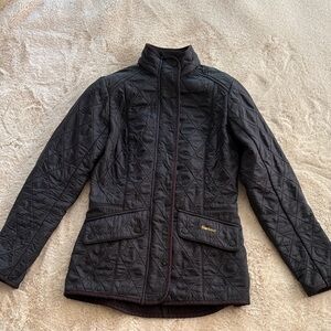 Barbour Black Cavalry Polarquilt Utility Jacket
